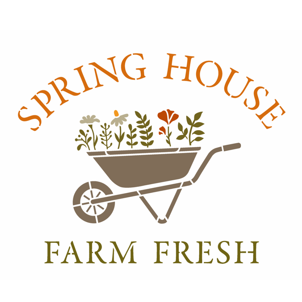 Stencil OPA 20x25 3660 Farmhouse Spring House