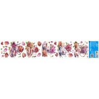 Transfer Têxtil Litoarte 45x9 TTB6-006 Barrado Chá e Doces
