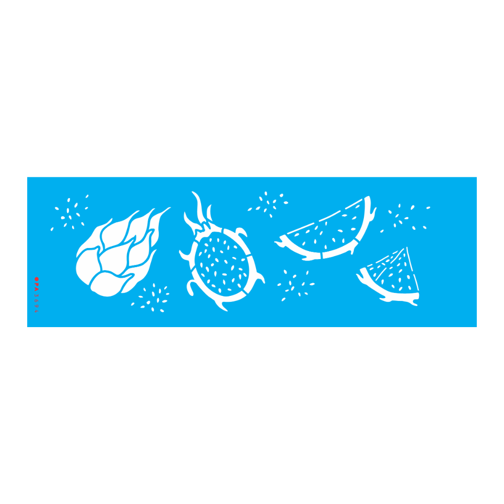 Stencil OPA 10x30 3694 Feirinha Estamparia Fruta Pitaya