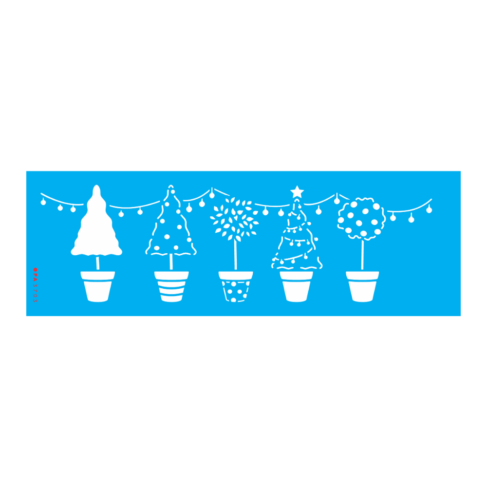 Stencil OPA 10x30 3703 Natal Vasinhos Natalinos