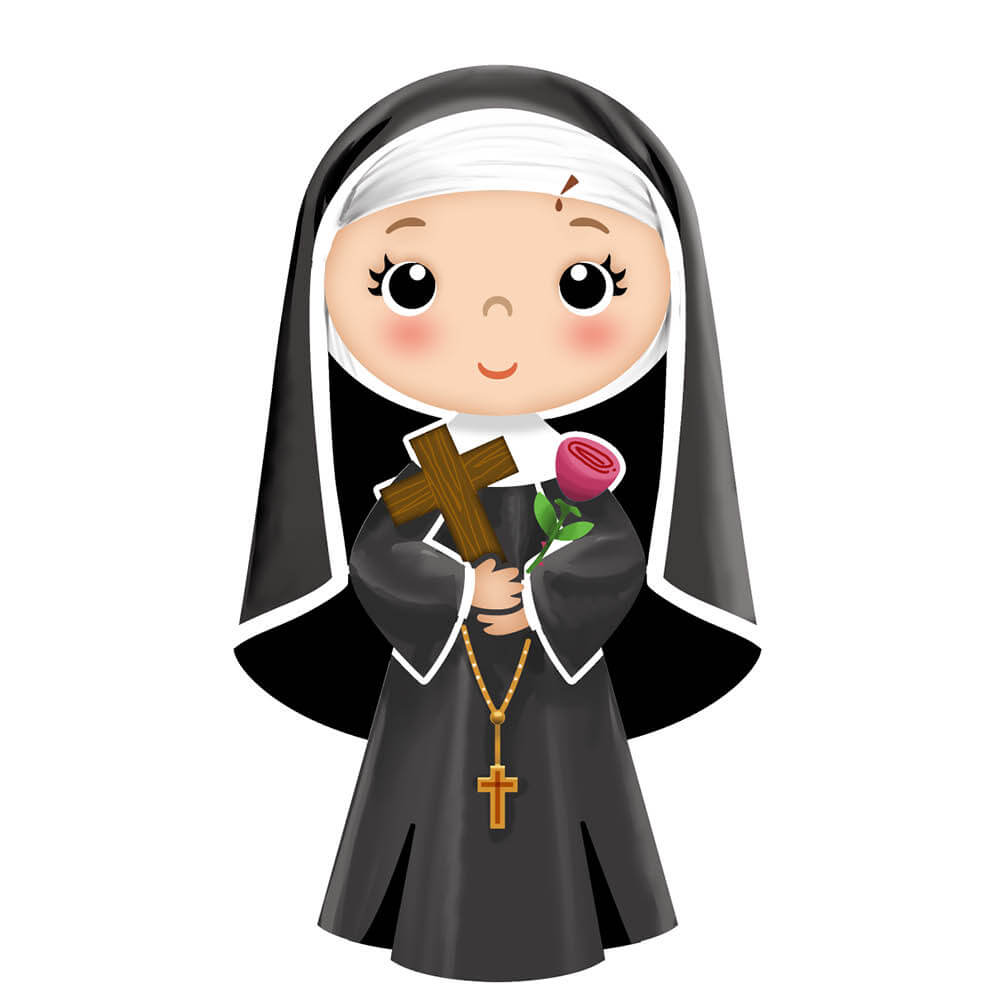 Stencil Litoarte 21x34cm ST-455 Santa Rita de Cássia