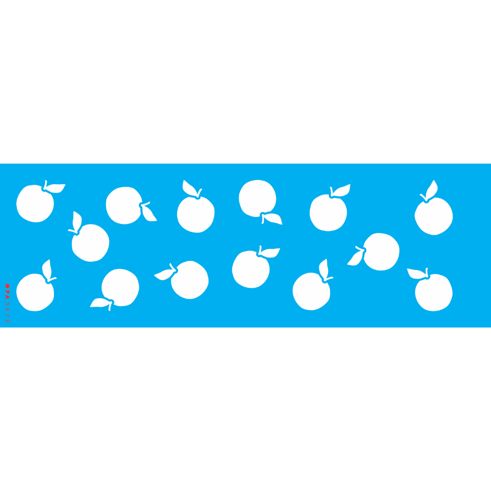 Stencil OPA 10x30 3672 Estamparia Frutas Laranjas