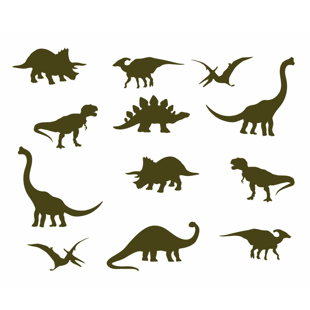 Stencil OPA 20x25 3668 Infantil Dinossauros