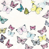 Guardanapo de Papel Decoupage 33x33 13310000 Butterfly White