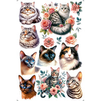 Transfer Litoarte 19,5x29,5 TIB-041 Gatinhos