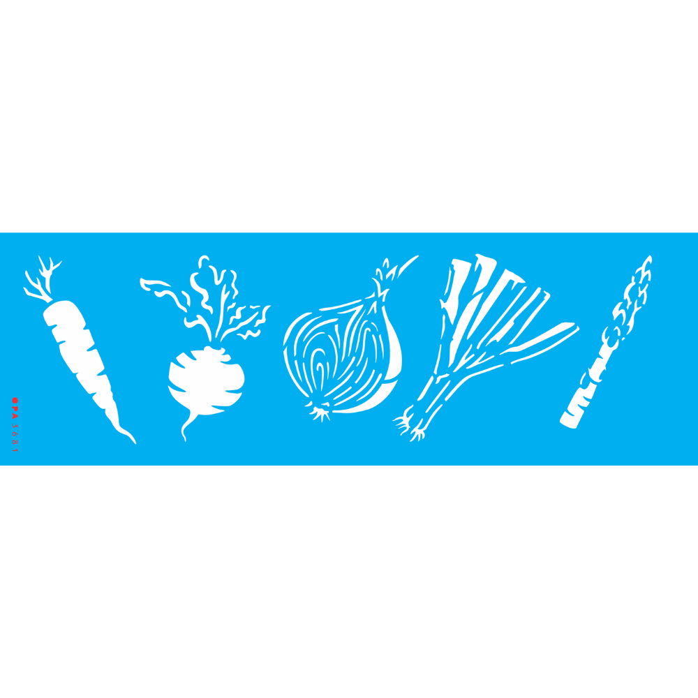 Stencil OPA 10x30 3681 Legumes Diversos I