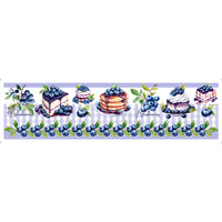 Transfer Têxtil Litoarte 24x7 TTB4-048 Barrado Blueberry