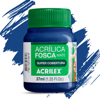 Tinta Acrílica Fosca Acrilex 37ml Nature Colors Alta Cobertura