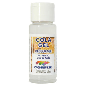 Cola Gel Decoupage Corfix 60g - Palácio da Arte