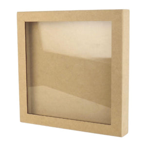 Quadro Scrapbook em MDF 23x23 com Vidro - Palácio da Arte