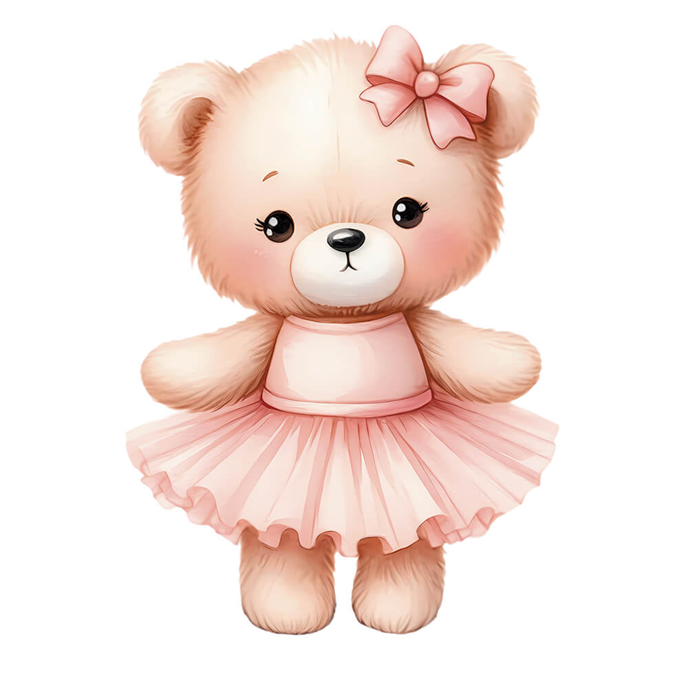 Aplique Litoarte APM8-1448 8cm Ursinha Aviadora