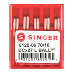 Agulha Singer Overlock para Máquina com 10 unidades N612010 - Palácio da Arte