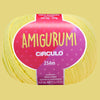 Fio Amigurumi Círculo 125g com 254m - Amarelo Candy