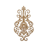 Aplique Imperial 15x8,5cm em MDF - Palácio da Arte