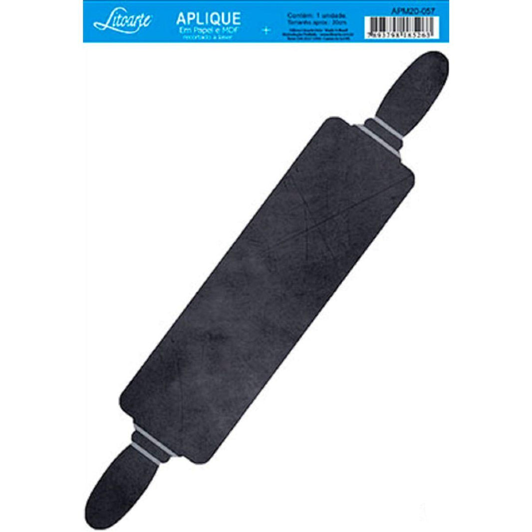 Aplique Litoarte APM20-057 20cm Rolo de Massa - Palácio da Arte