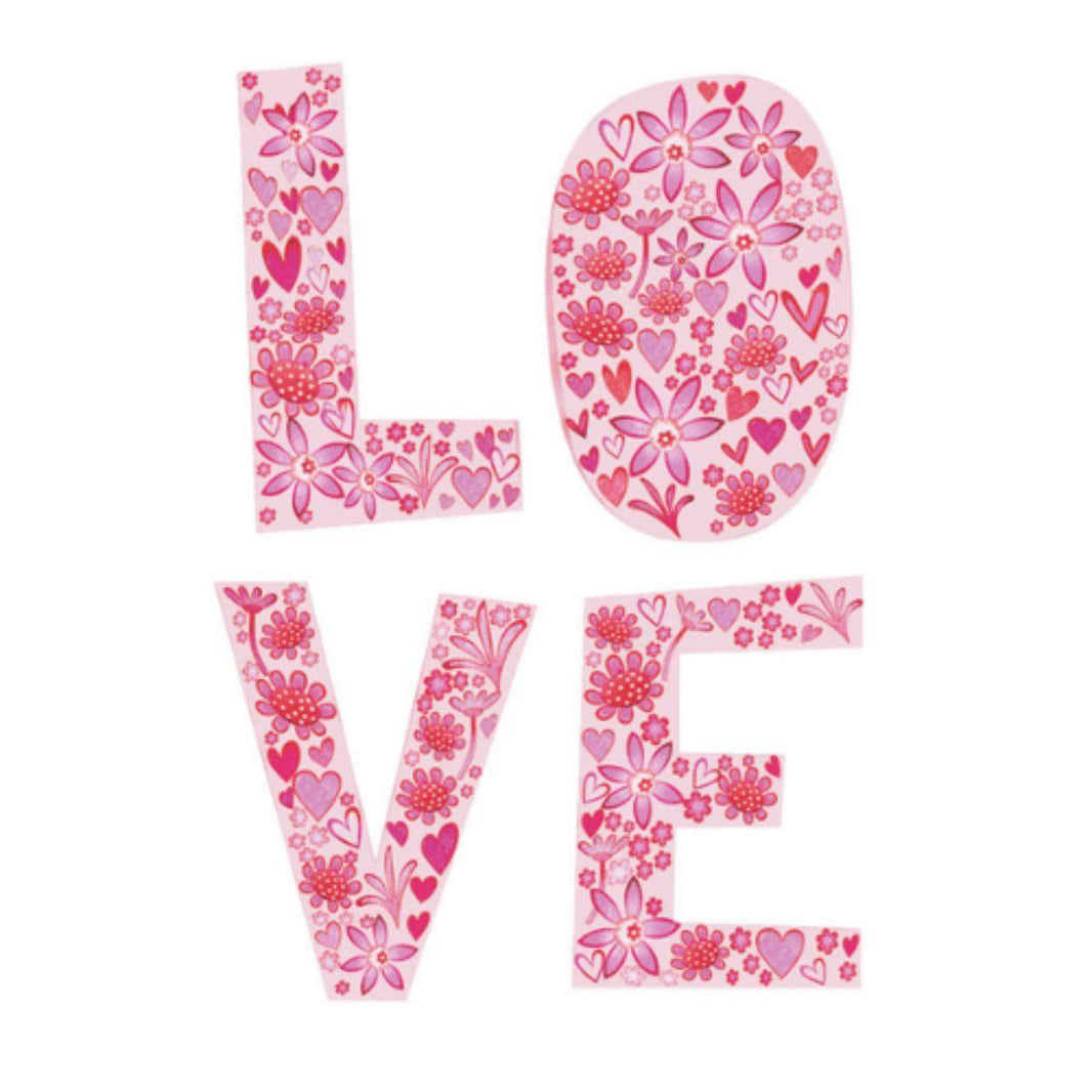 Aplique Litoarte APM3-308 3cm Dia dos Namorados My Sunshine Love Florido 4 peças - Palácio da Arte