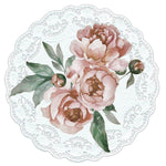Aplique Litoarte APM8-1251 8cm Guardanapo Flores - Palácio da Arte