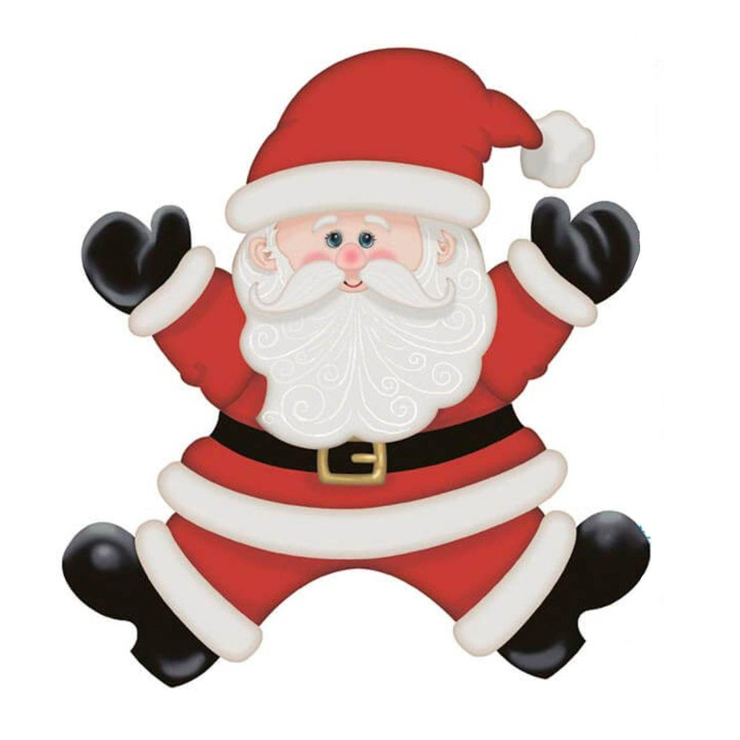 Aplique Litoarte APMN8-134 Natal Papai Noel III - Palácio da Arte