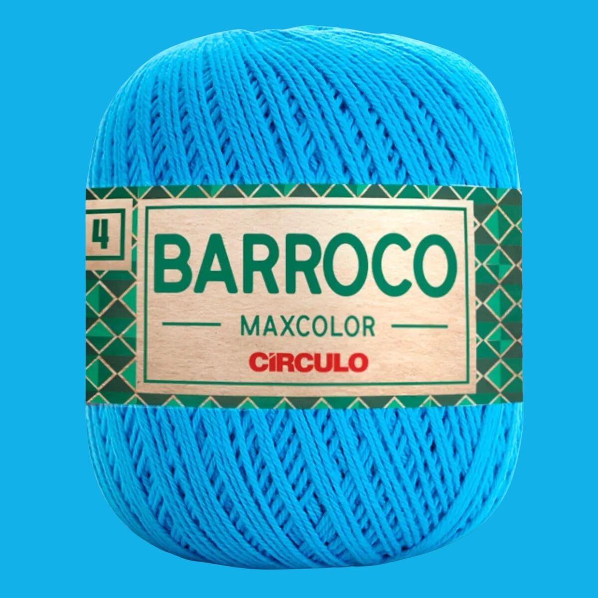 Barbante Barroco Círculo MaxColor 4 200g com 338m - Palácio da Arte