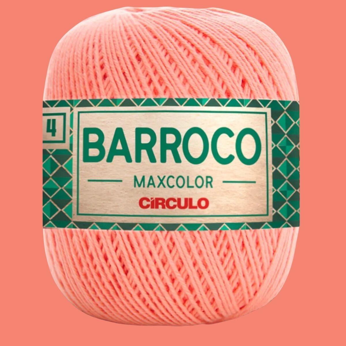 Barbante Barroco Círculo MaxColor 4 200g com 338m - Palácio da Arte