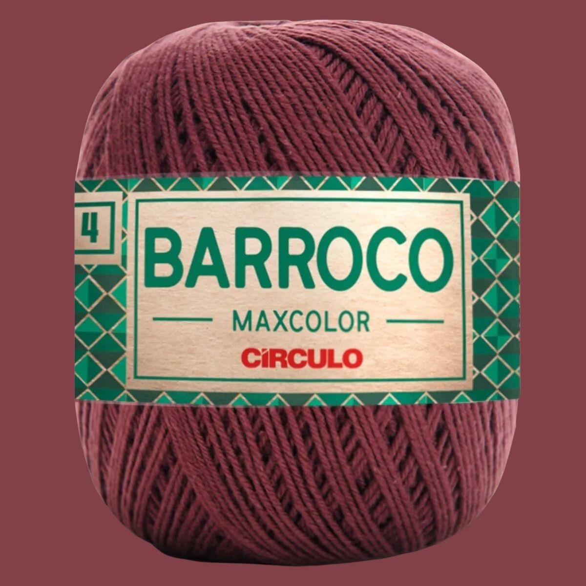 Barbante Barroco Círculo MaxColor 4 200g com 338m - Palácio da Arte