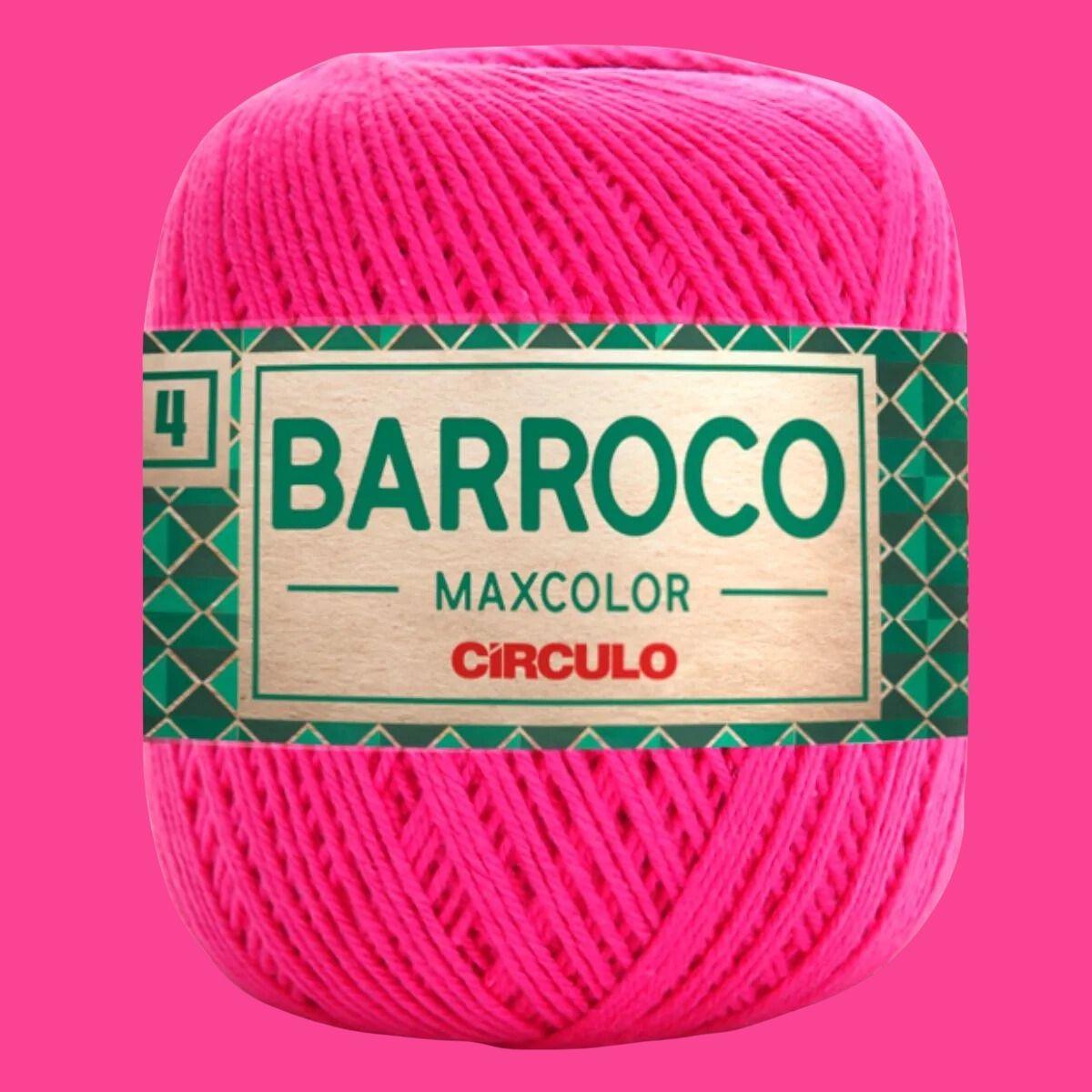 Barbante Barroco Círculo MaxColor 4 200g com 338m - Palácio da Arte