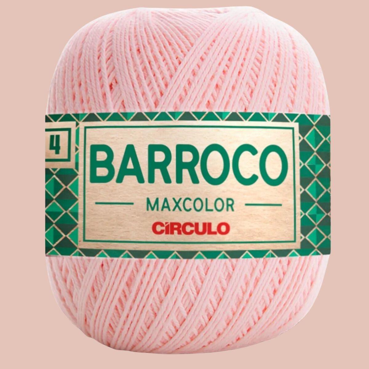 Barbante Barroco Círculo MaxColor 4 200g com 338m - Palácio da Arte