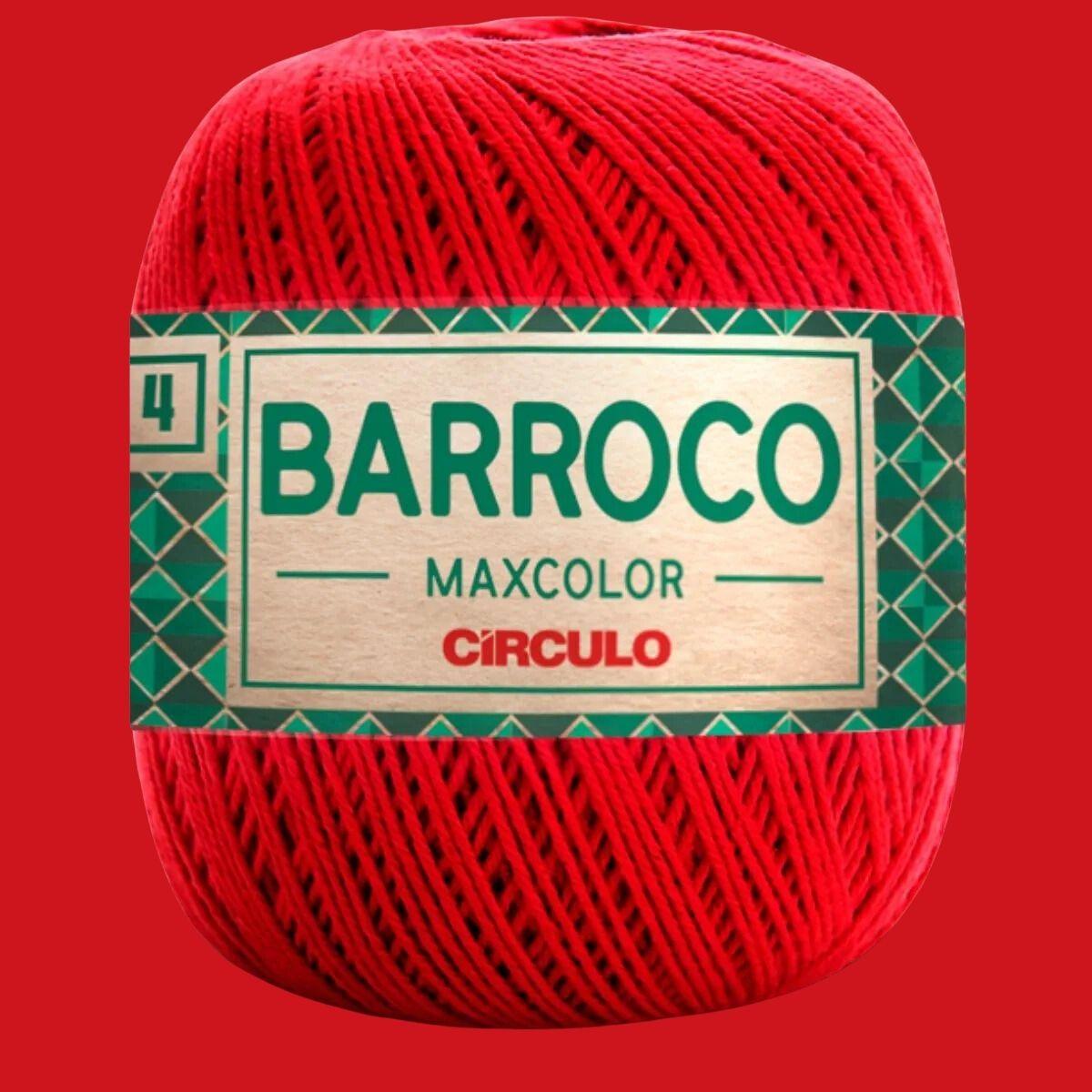 Barbante Barroco Círculo MaxColor 4 200g com 338m - Palácio da Arte