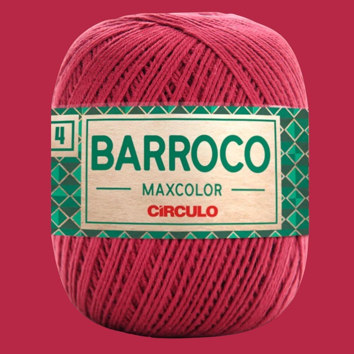 Barbante Barroco Círculo MaxColor 4 200g com 338m - Palácio da Arte