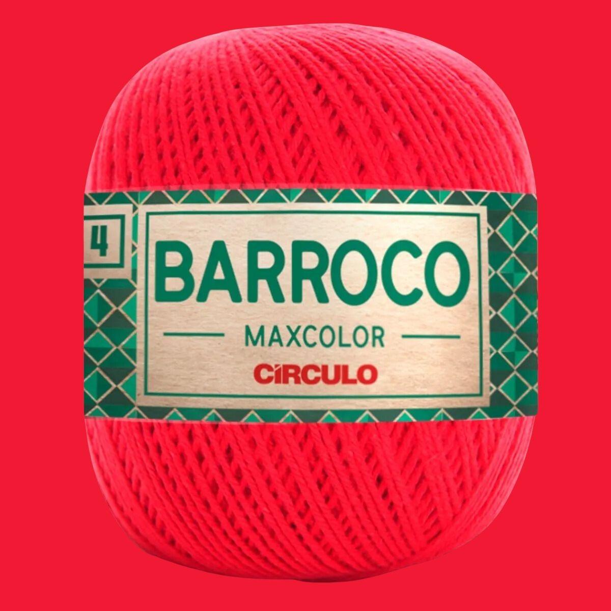 Barbante Barroco Círculo MaxColor 4 200g com 338m - Palácio da Arte