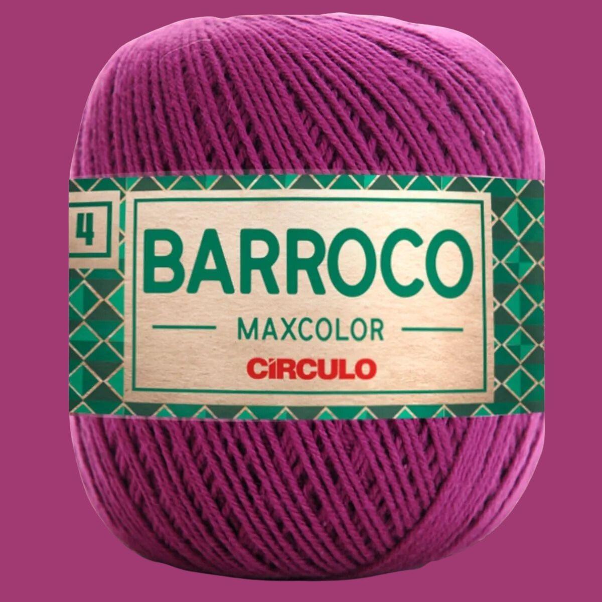 Barbante Barroco Círculo MaxColor 4 200g com 338m - Palácio da Arte