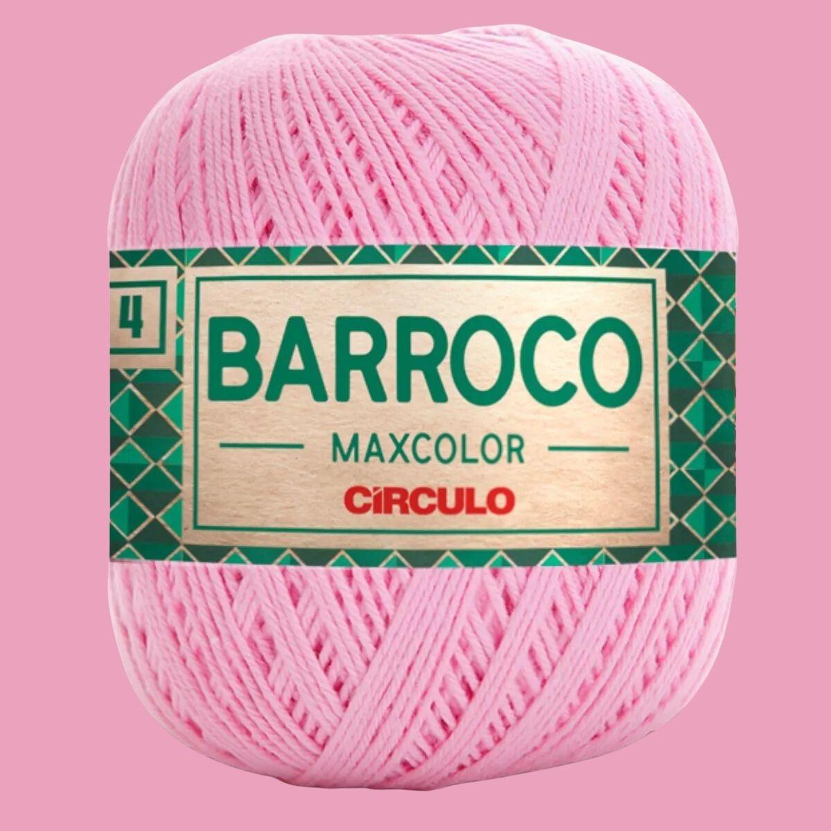 Barbante Barroco Círculo MaxColor 4 200g com 338m - Palácio da Arte