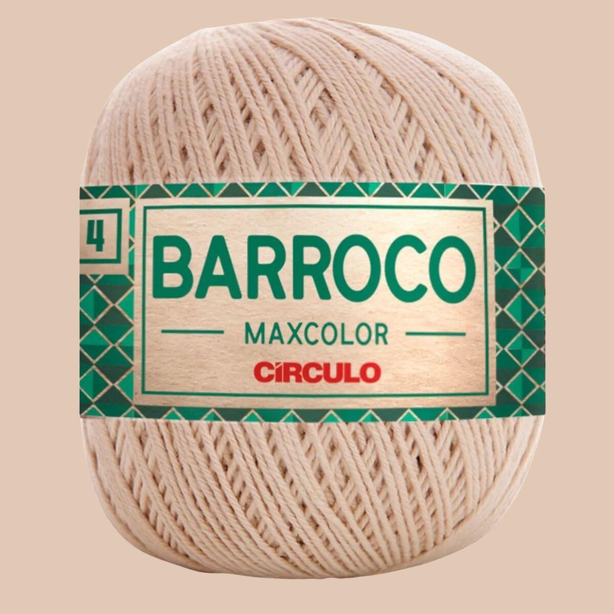 Barbante Barroco Círculo MaxColor 4 200g com 338m - Palácio da Arte