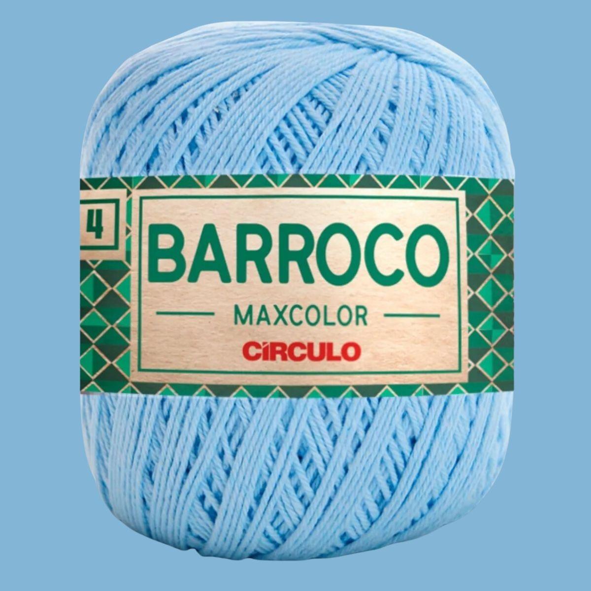 Barbante Barroco Círculo MaxColor 4 200g com 338m - Palácio da Arte
