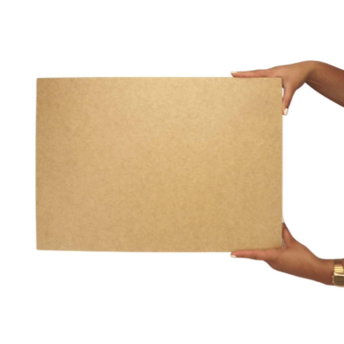 Caixa Organizadora em MDF 50x36x12cm com Alça - Palácio da Arte