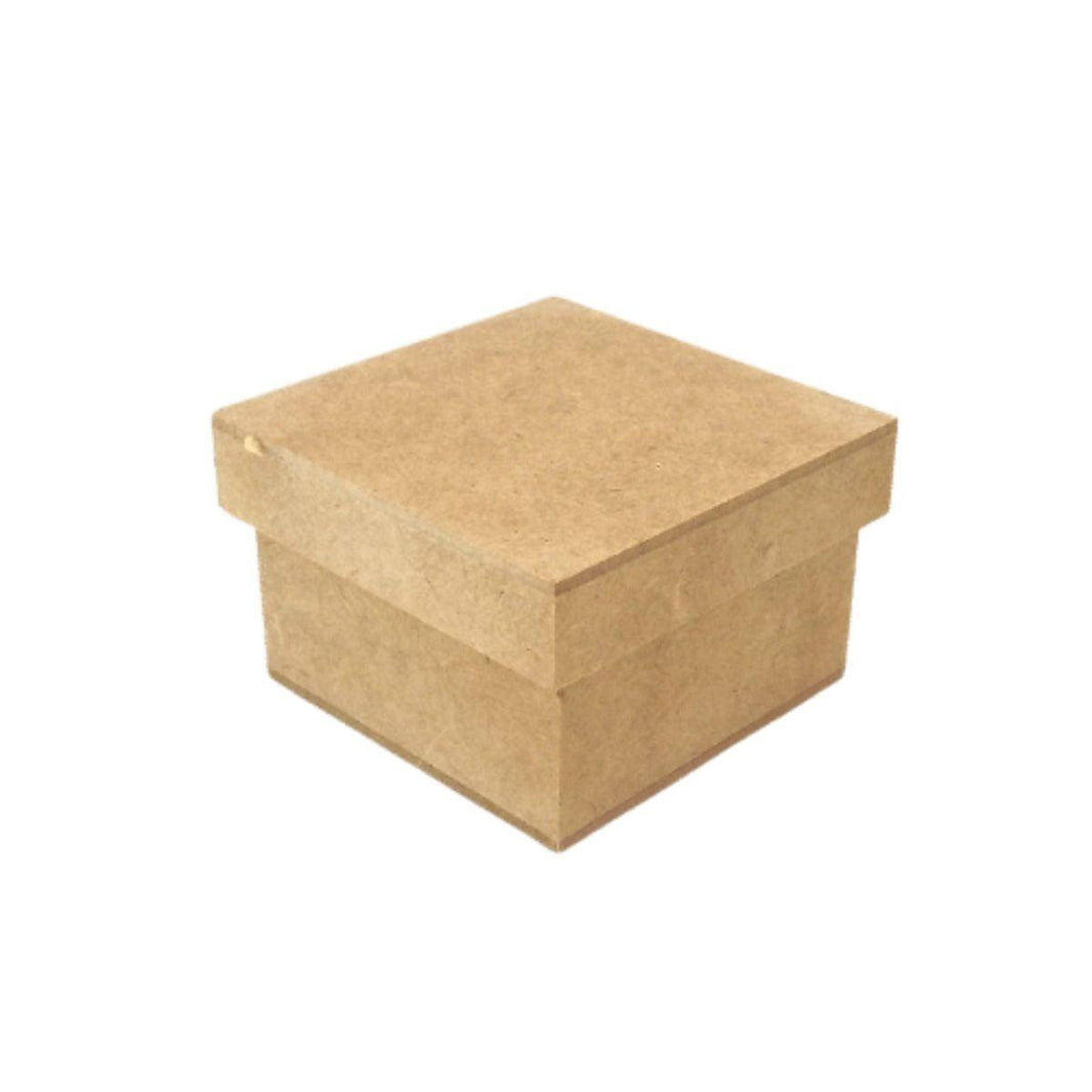 Caixa Tampa de Sapato 9x9x5cm em MDF - Palácio da Arte