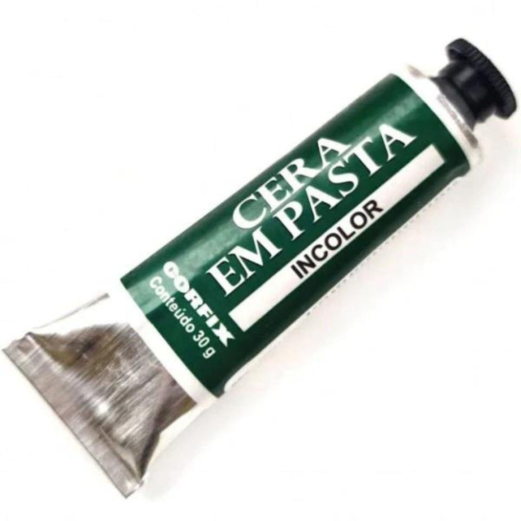Cera em Pasta Incolor Corfix 37ml com 30g - Palácio da Arte
