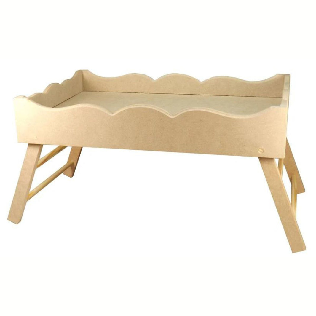 Cesta Cama Trabalhada Pequena em MDF 6,5x26x40cm - Palácio da Arte