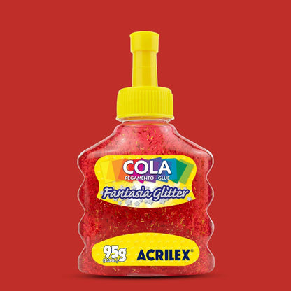 Cola Fantasia Glitter Acrilex 95g - Palácio da Arte