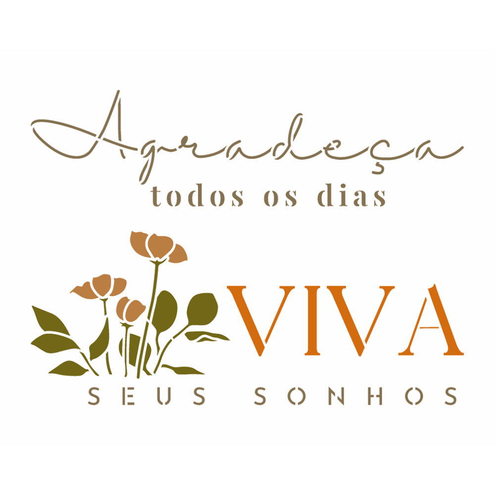 Stencil OPA 20x25 3666 Frases Motivacionais II