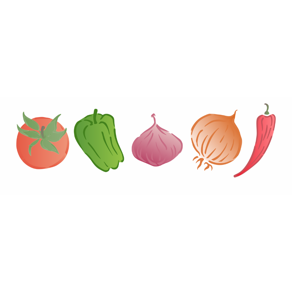 Stencil OPA 10x30 3682 Legumes Diversos II