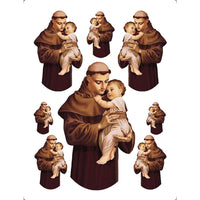 Transfer de Imagem Litoarte 9,8x7,5cm TI-036 Santo Antônio