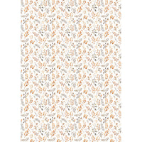 Estampa Adesiva 32x45 ESTAN-007 Raminhos Bege - Palácio da Arte