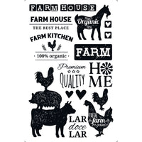Transfer de Imagem Litoarte 9,8x15cm TIS-079 Farm PeB