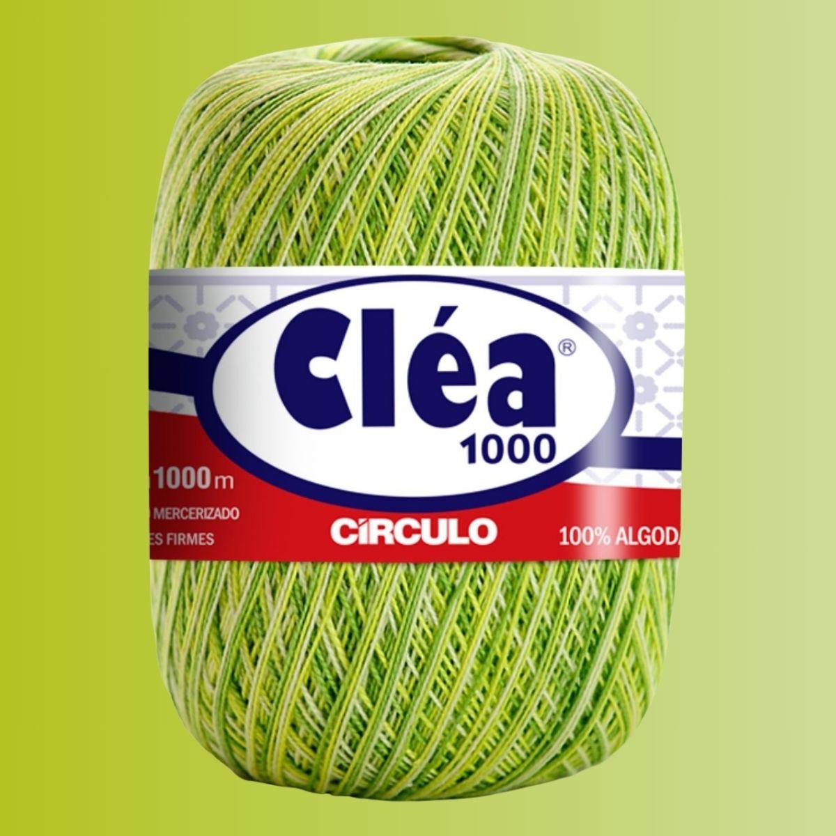 Fio Cléa 1000 Círculo Mesclado 151g com 1000m - Palácio da Arte
