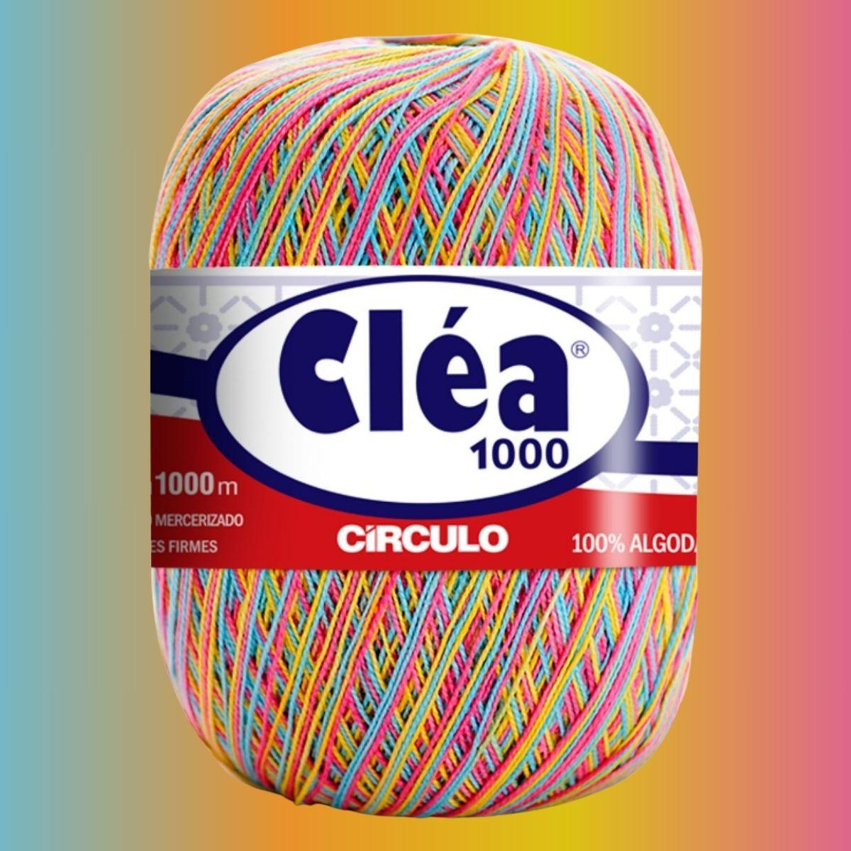 Fio Cléa 1000 Círculo Mesclado 151g com 1000m - Palácio da Arte