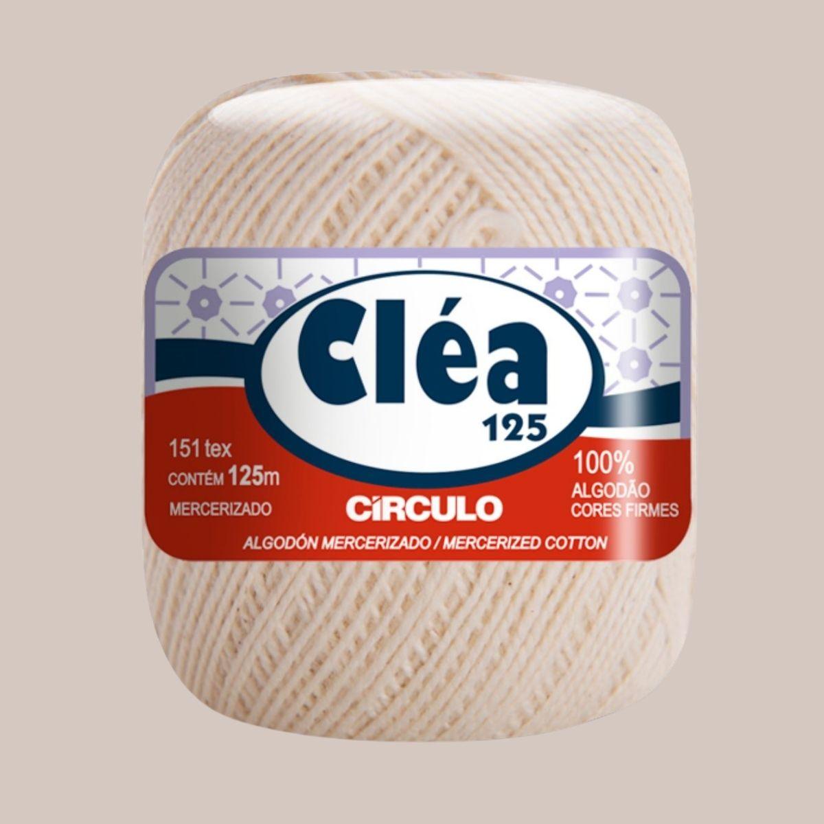 Fio Cléa 125 Círculo 19g com 125m - Palácio da Arte