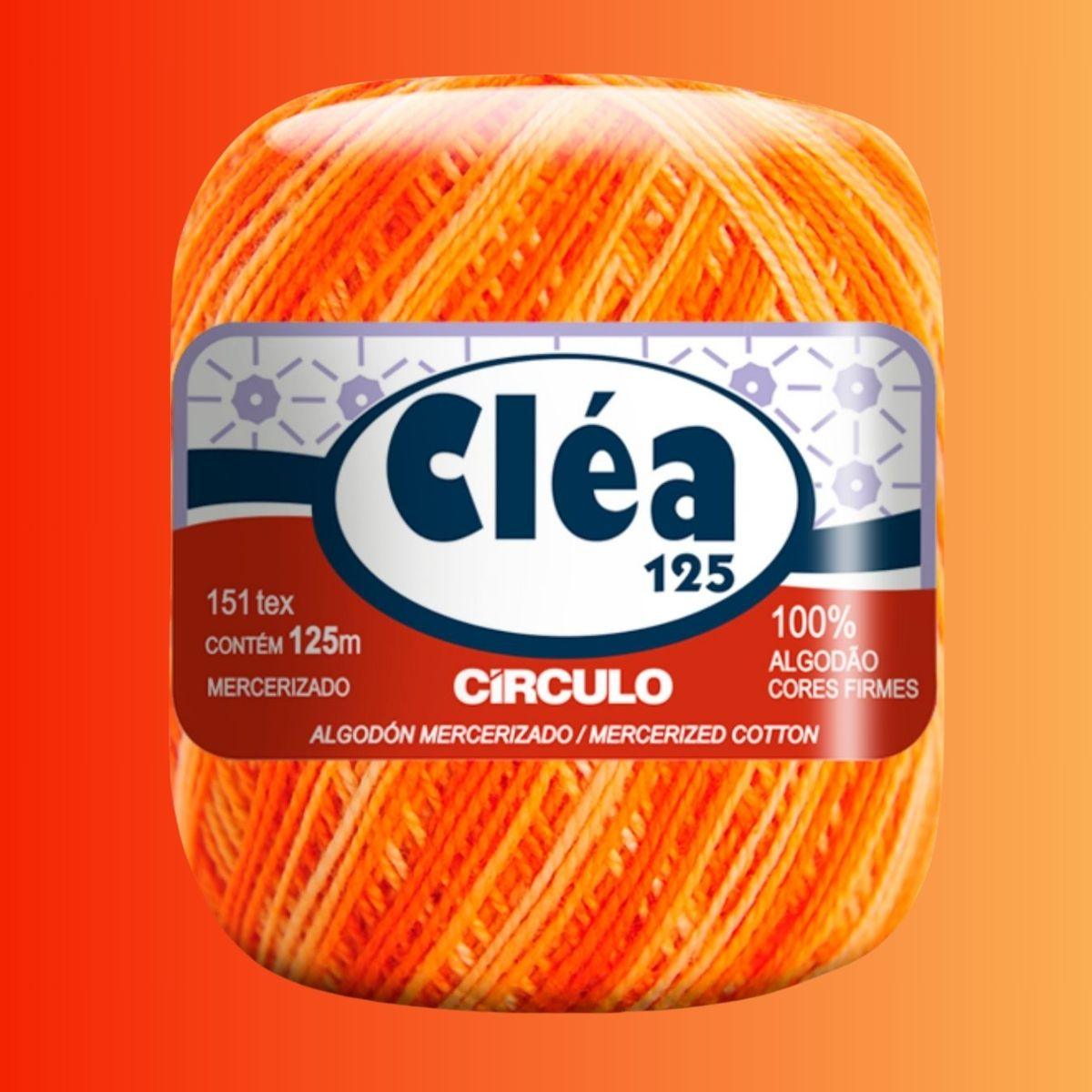 Fio Cléa 125 Círculo Mesclado 19g com 125m - Palácio da Arte