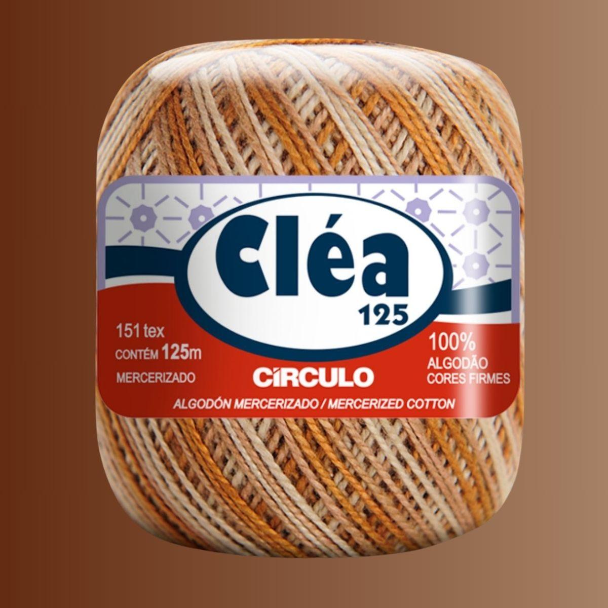 Fio Cléa 125 Círculo Mesclado 19g com 125m - Palácio da Arte