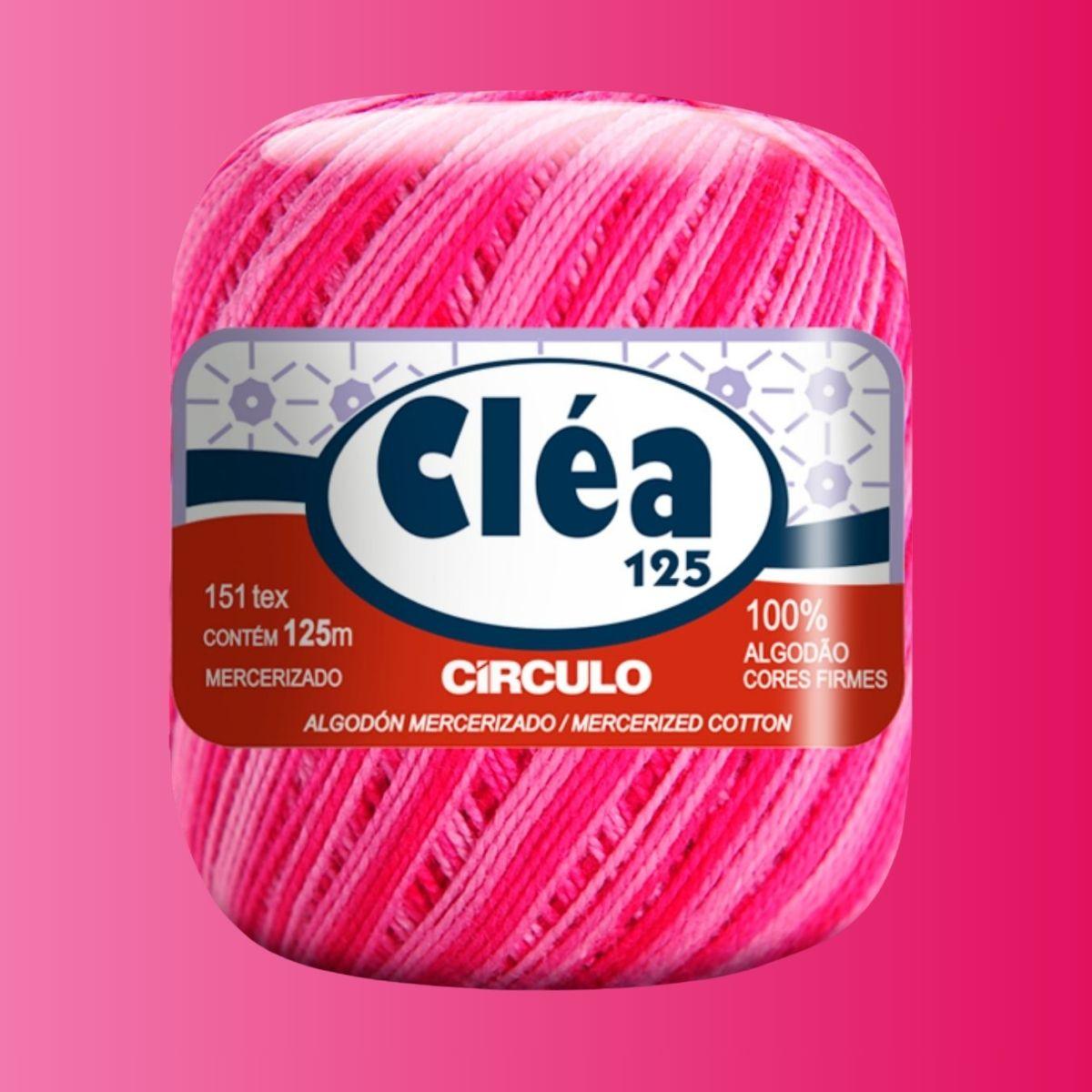 Fio Cléa 125 Círculo Mesclado 19g com 125m - Palácio da Arte